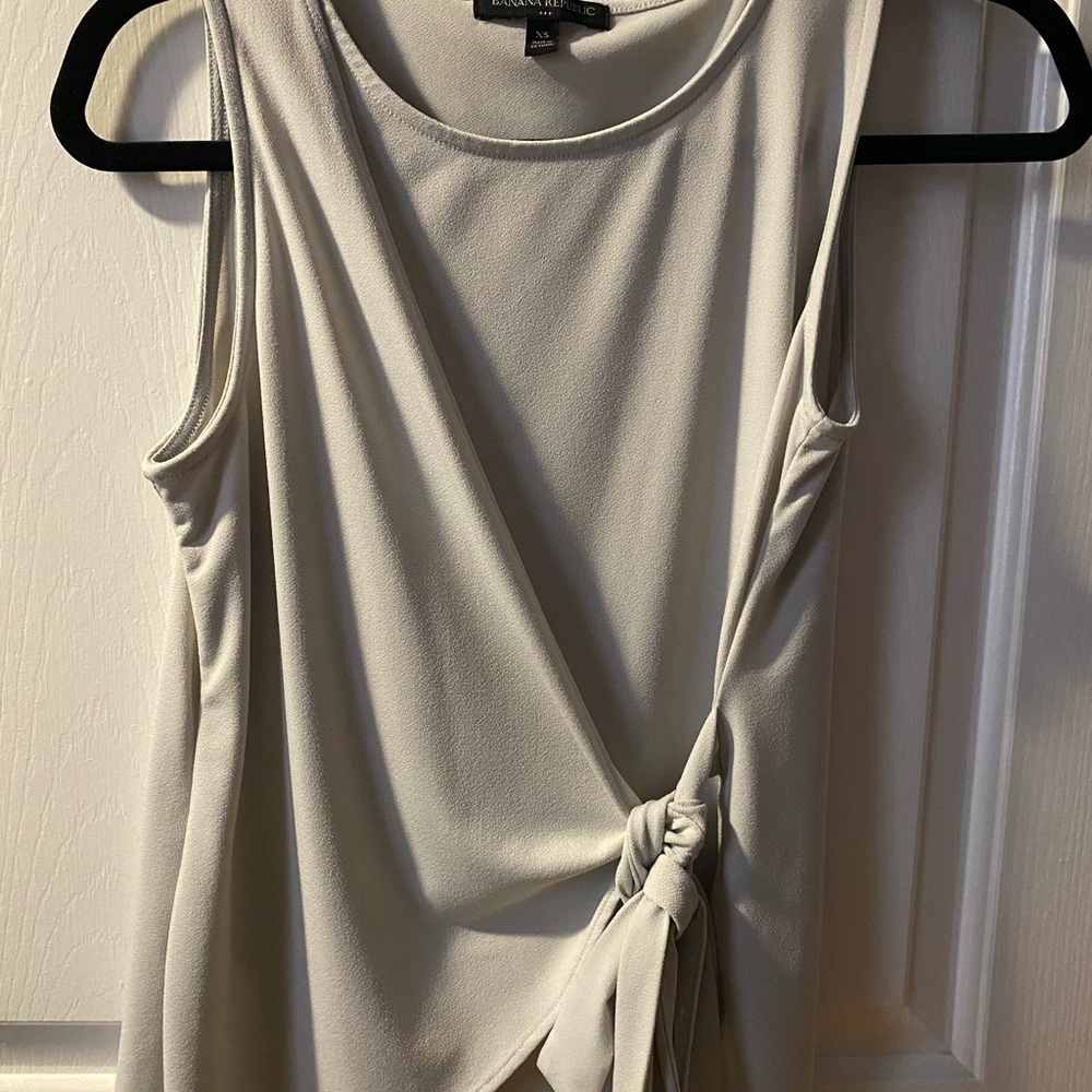 Banana Republic sleeveless blouse